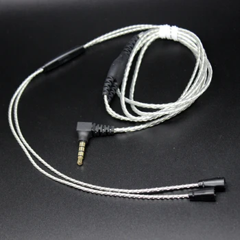 Kabel aktualizacji IE8 Ie80i z микрофонной gorączka posrebrzane z możliwością podłączenia przewodu ochronnego