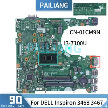 DELL Inspiron 3468 3568 3467 3567 i3-7100U 2,40 Ghz płyta główna laptopa CN-01CM9N 15341-1 SR2ZW DDR4 płyta główna laptopa