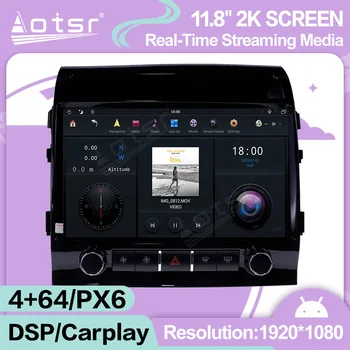 64G Android 9 Do Toyota Land Cruiser 2008-2015 Samochodowy GPS Navi Carplay IPS Stereo odtwarzacz Multimedialny Radio Auto głowicy