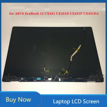 14 Cali ASUS ZenBook 14 UX431 UX431D UX431F UX431DA ekran LCD W Komplecie Górna Część FHD 1920x1080