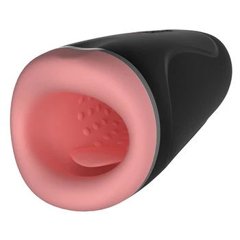 Automatyczna Teleskopowa Grzewcza Filiżanka Do Masturbacji Wibrator Dla Mężczyzn Realistyczna Wagina Silna Ssąca Wibracje Masturbator Filiżanka seks-zabawki
