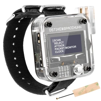 Wifi Deauther Watch V3 ESP8266 Programowalny Opłata rozwoju Noszone Inteligentne Zegarki OLED/Kontrola/Test narzędzie LOT