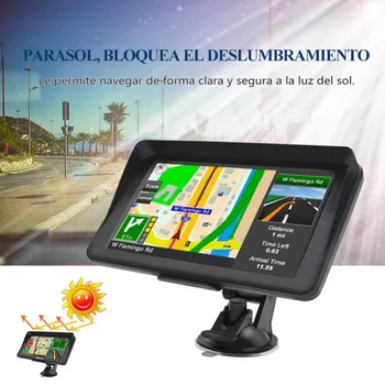 Nawigacja GPS do samochodu Duży Ekran Głosowa, transmisja na żywo w czasie rzeczywistym z Zadaszeniem GPS Podstawa