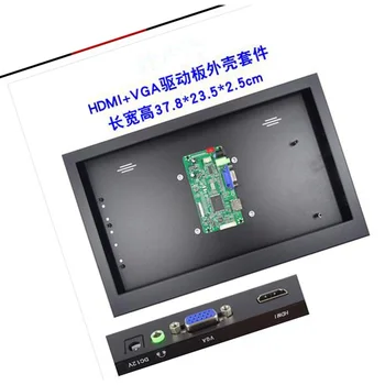 58C Opłata kontrolera + obudowa ze stopu metalu, pokrywa tylna, VGA, HDMI kompatybilny zestaw do LP156WH4, Led panel LCD, Zgodna panel, zrób to SAM