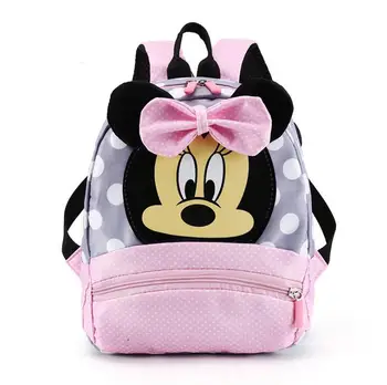 Plecak z Wzorem Disney Dla Chłopców I Dziewcząt Z Minnie i Mickey Mouse, Dzieci w Piękny Szkolny Tornister Szkolny Tornister Do Przedszkola, dla Dzieci Prezent