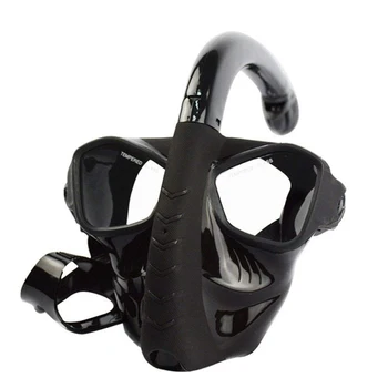 Maska do nurkowania, maska do nurkowania, całkowicie sucha maska do nurkowania, silikonowa wygodne reflektor maska do nurkowania, sprzęt do nurkowania