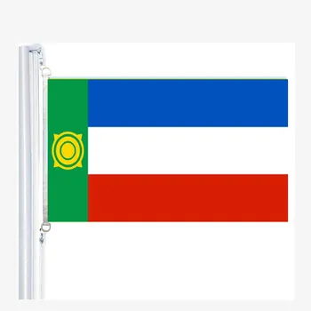 Flagi federacji rosyjskiej 90 x 150 cm, 100 % Poliester, Digitaldruck