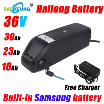 Hailong Samsung 18650 Akumulator 36V 16Ah Akumulator Rower Elektryczny Skuter Bateria Litowa 23Ah 30Ah Rowerowa Bateria Litowa