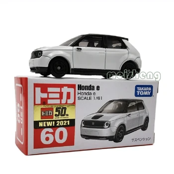 TAKARA TOMY TOMICA Skala 1/61 60 Honda E Pojazd Stopu Odlewania Pod Ciśnieniem Metalowy Model Samochodu Zabawki Prezenty Kolekcji
