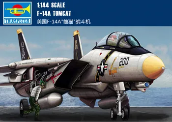 03910 Stany Zjednoczone 1:144 Model złożenia myśliwca F-14A Tomcat