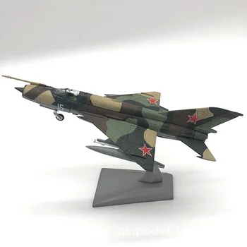 ZABAWKI BOGOWIE 6 szt./lot, Hurtownia, sprzedaż, Skala 1/72, fighter-myśliwiec MiG-21, Odlewane pod ciśnieniem Metalowy samolot Wojskowy, model zabawki