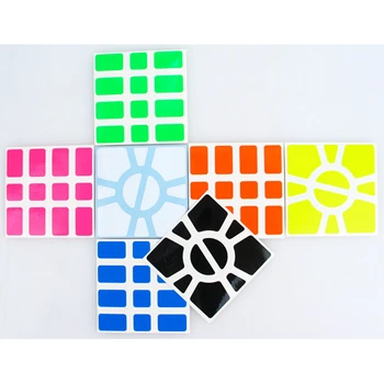 Z-Naklejka PVC DIY Naklejki dla SSQ1 Magic Cube Puzzle Szybkie Kostki Dayan Moyu Shengshou MF8