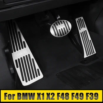 Akcesoria samochodowe Do BMW X1 F48 F49 X2 F39 F45 F46 Tourer Ze Stopu Aluminium Pedały Gazu, Hamulca, Podnóżek, Nakładki Na Pedały