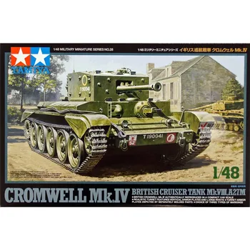 TAMIYA 1:48 CROMWELL Mk.IV 32528 Wojskowa seria Model Czołgu Ograniczona Seria Statyczna Kompilacja Model Zabawka Zestaw na Prezent