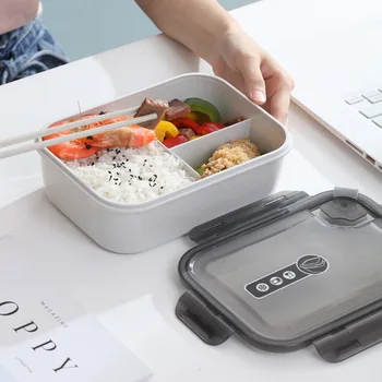 Nowy Przenośny Schowek Izolacji Lunch-Box Studenckie Naczynia Mogą Być Przygotowywane W kuchence Mikrofalowej Pudełko Do Przechowywania Naczyń